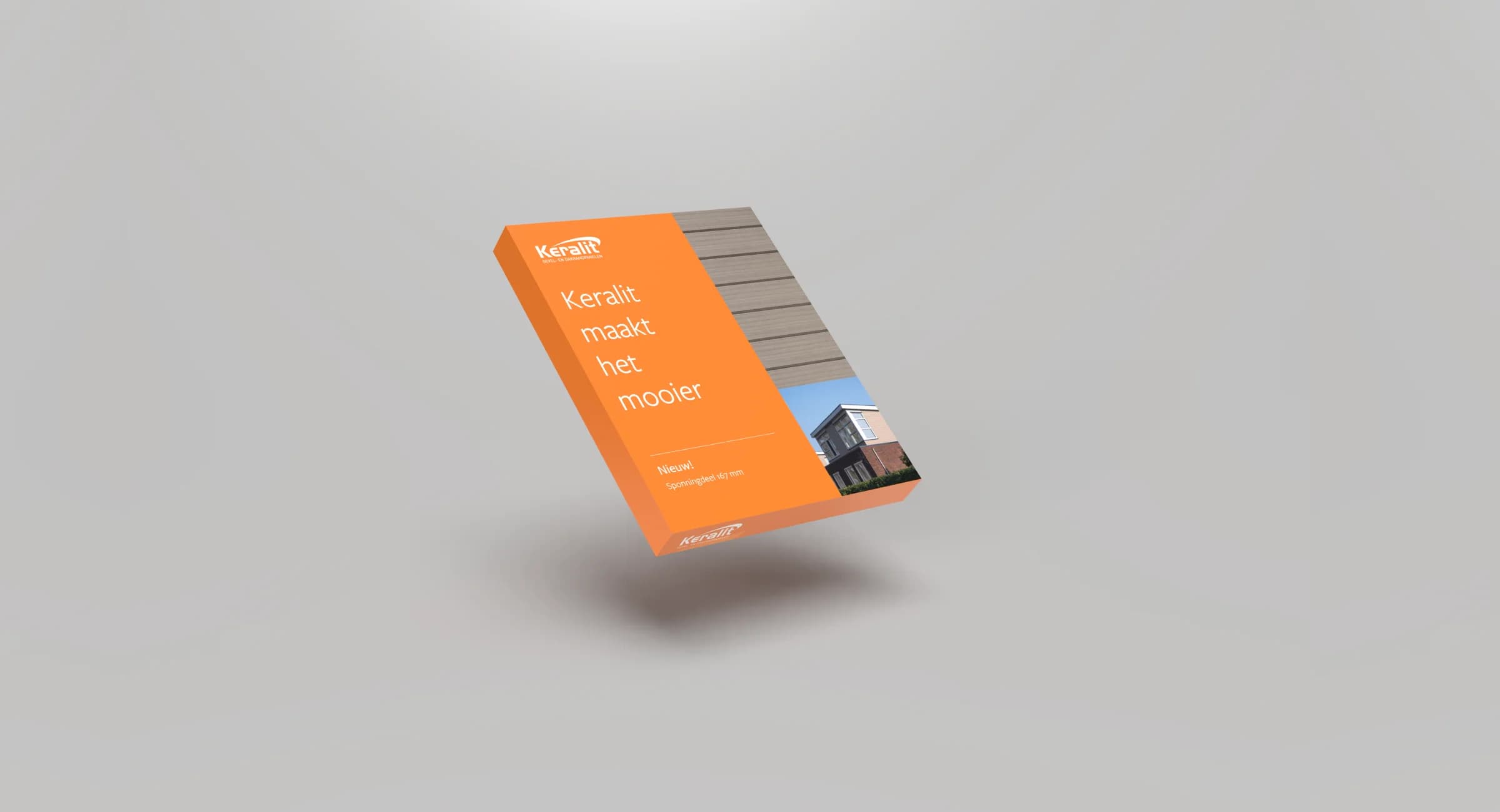 Keralit Sponningdeel 167 mm Promodoosje mockup