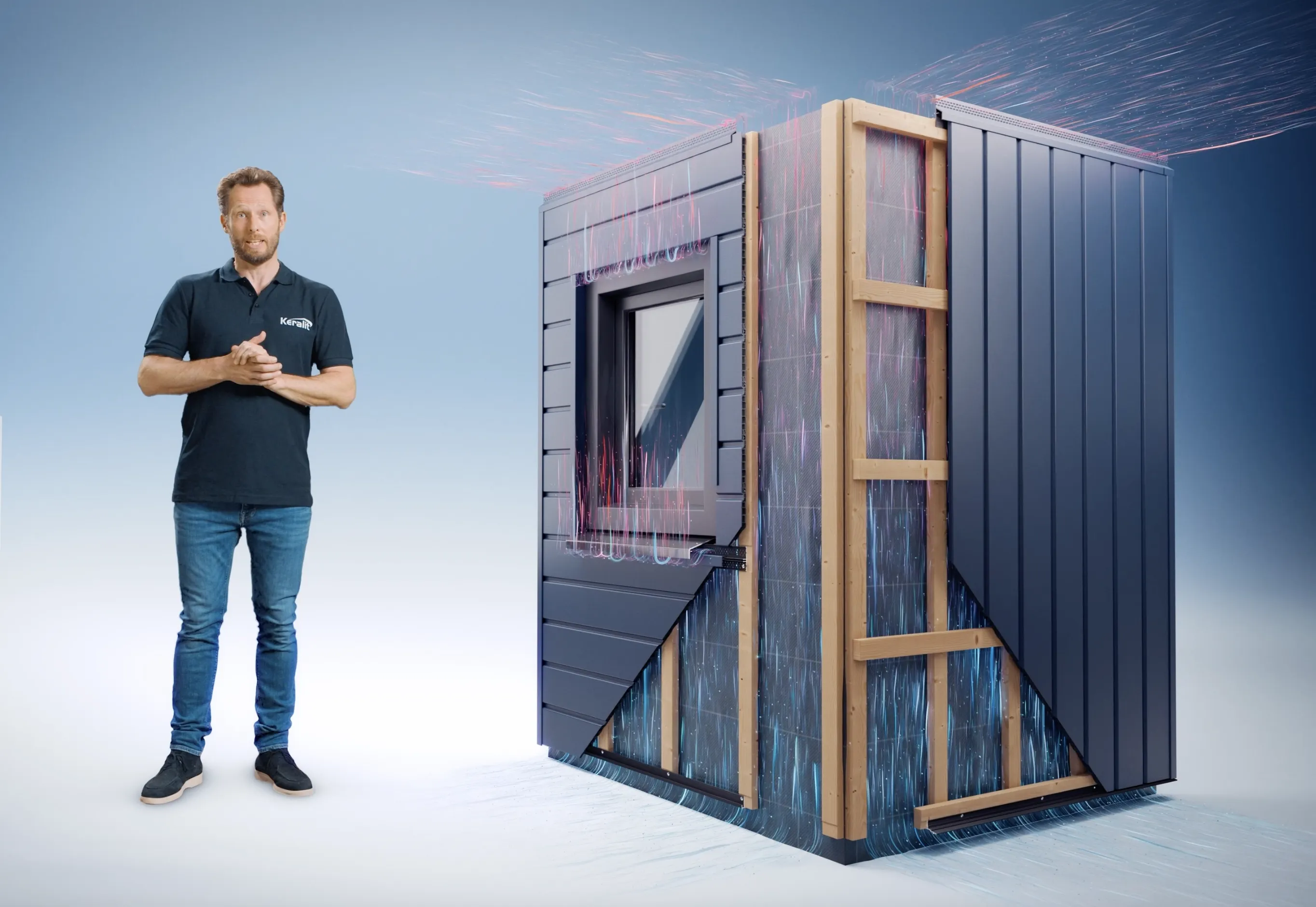 Het Keralit ventilatieconcept houdt jouw gevel mooi