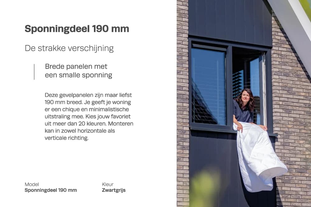 Keralit modellenwijzer - Sponningdeel 190 mm