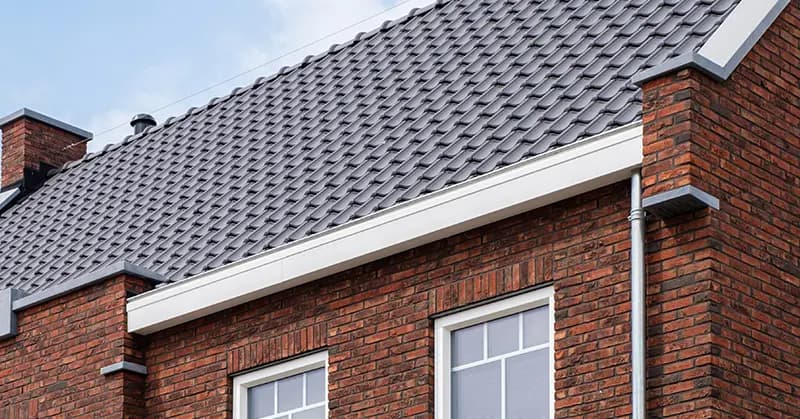 Moderne Keralit sierlijst dakrand